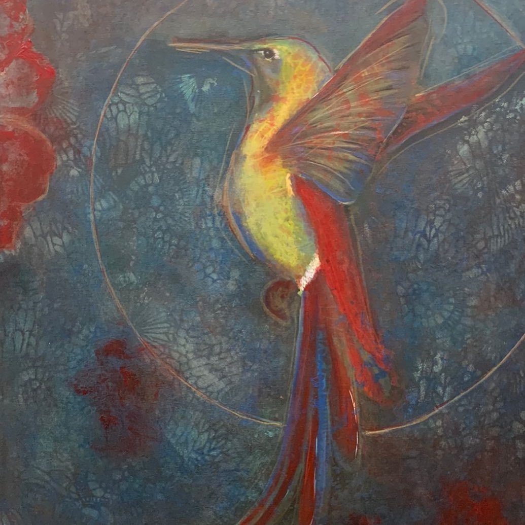 Bird in Flight by Ilka Schulz
