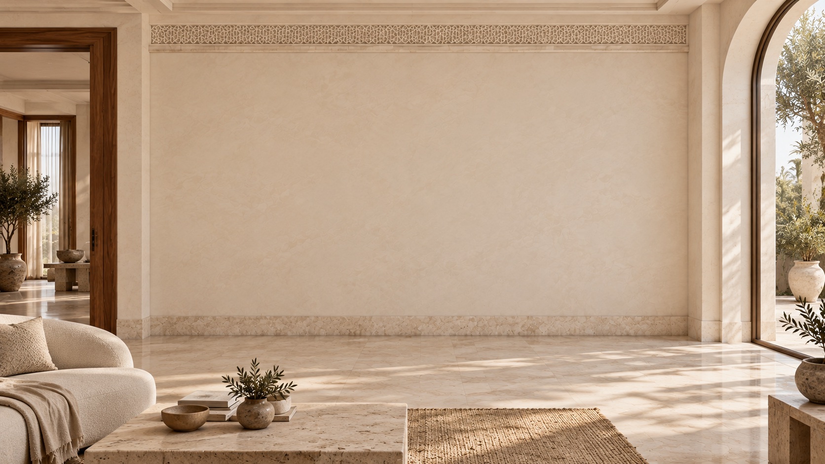 Drawing Room, a virtual gallery interior for paintings by Ilka Schulz